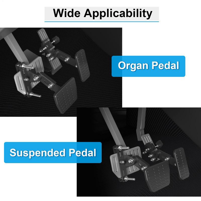 Gas And Brake Pedal Extenders Kit Adjustable Length & Angle Extension Device For Short Drivers People Driving Car
