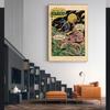 Abstract Comic Retro Novelty Newspaper Prints Poster Canvas Painting Modern Wall Art Pictures For Living Room Bedroom Home Decor