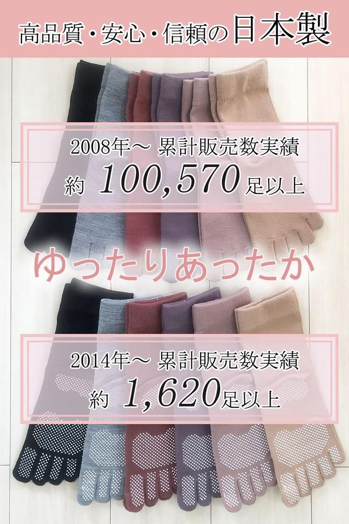 Authentic Made in Wool Loose Elastic Ankle Set of 3 Women's Five-Toe Socks, Japan, Warm, Comfortable, Anti-Heat, Antibacterial, Warm, Blend, Cuff,