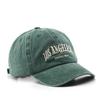 American Wide Brimmed Retro Men's and Women's Baseball Caps, Washed Hats, Trendy Embroidered Duckbill Caps