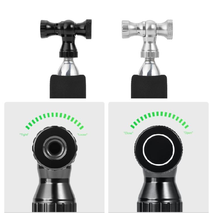 CO2 Bike Tire Inflator CO2 Tyre Filler Air Pumps with Insulated Sleeve Quick Pumping Bicycles Pump CO2 Tyre Filler