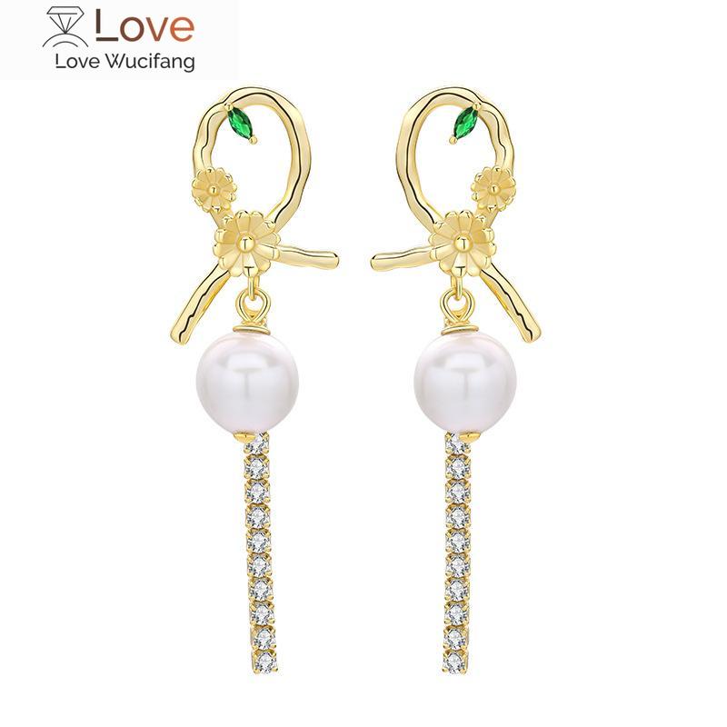 

Se10 Серьги с жемчугом в форме водоворота для женщин, изысканные модные украшения, вечерние роскошные аксессуары, серьги Size: as shown