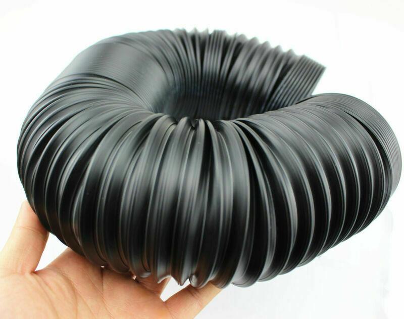 Tubo Flessibile Scalabile Regolabile da 3" per Aspirazione Aria Fredda Turbo Auto Blu