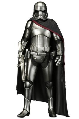 Kotobukiya Figura de montagem simples pintada em PVC da Capitã Phasma da STAR WARS em escala ARTFX+ 1/10