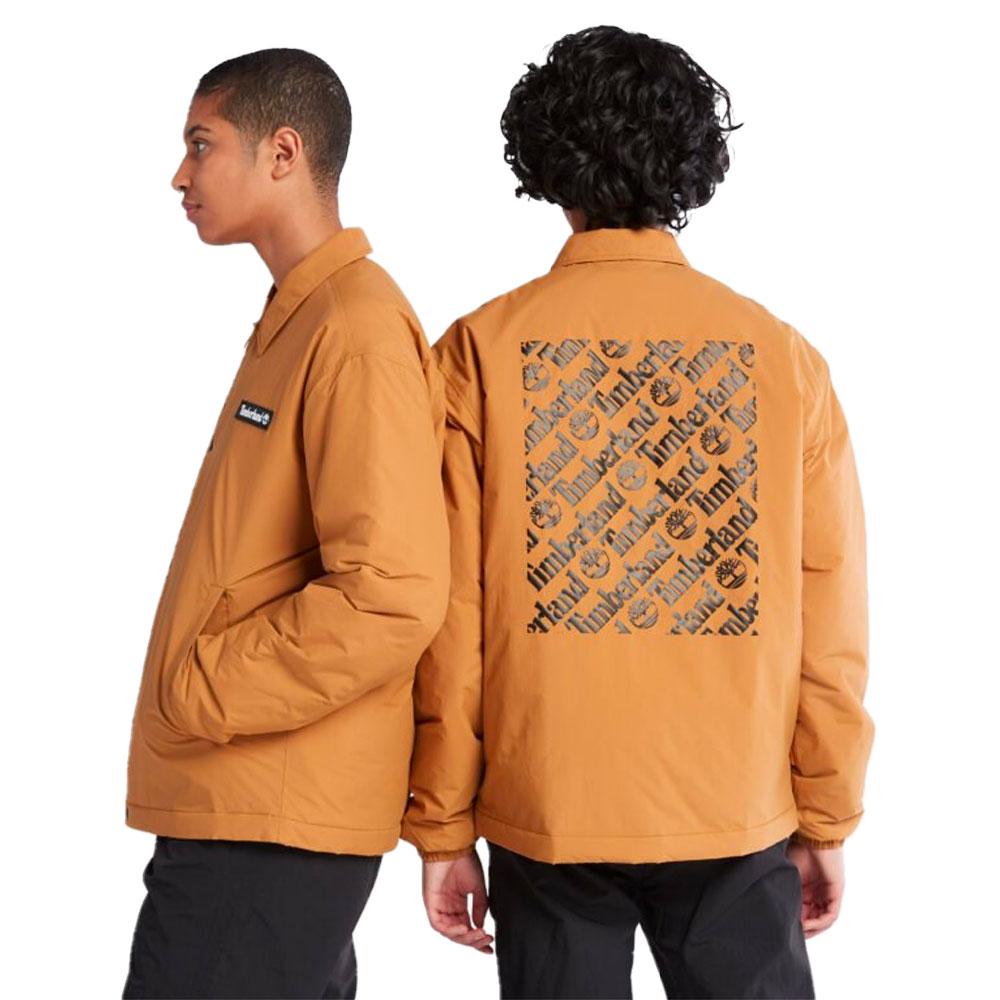 Timberland Back Logo Coach Jacket Orange_Tb0A5Z2Dp471 (A Type)