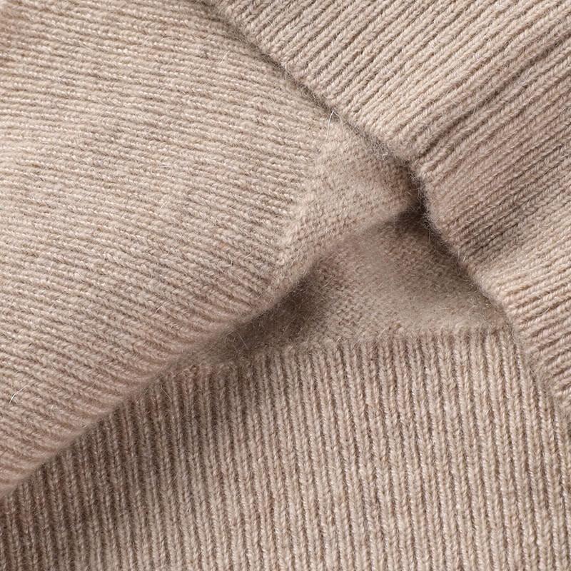 KAISER 100% Cashmere Mock Neck Sweater