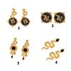 Elegant Earrings with Artistic Snake Vintage Gothic Jewelry Pendant Earrings Suitable for Fashion Enthusiasts Present