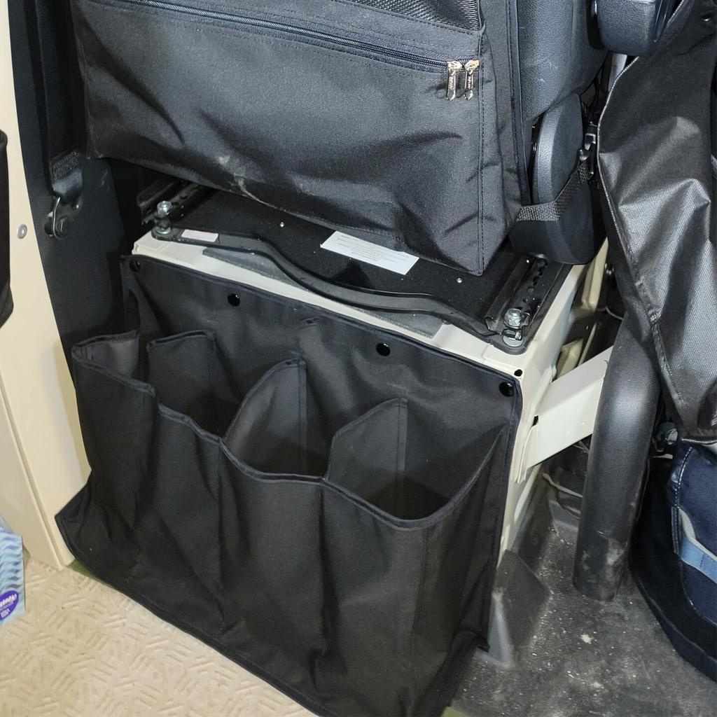 Caravan Camper Van Shoe Storage 10-inch 4 Pockets Solution Motorhome Shoe Storage Bag Multi-Pocket RV Wall Mount 4 Pocket Bag