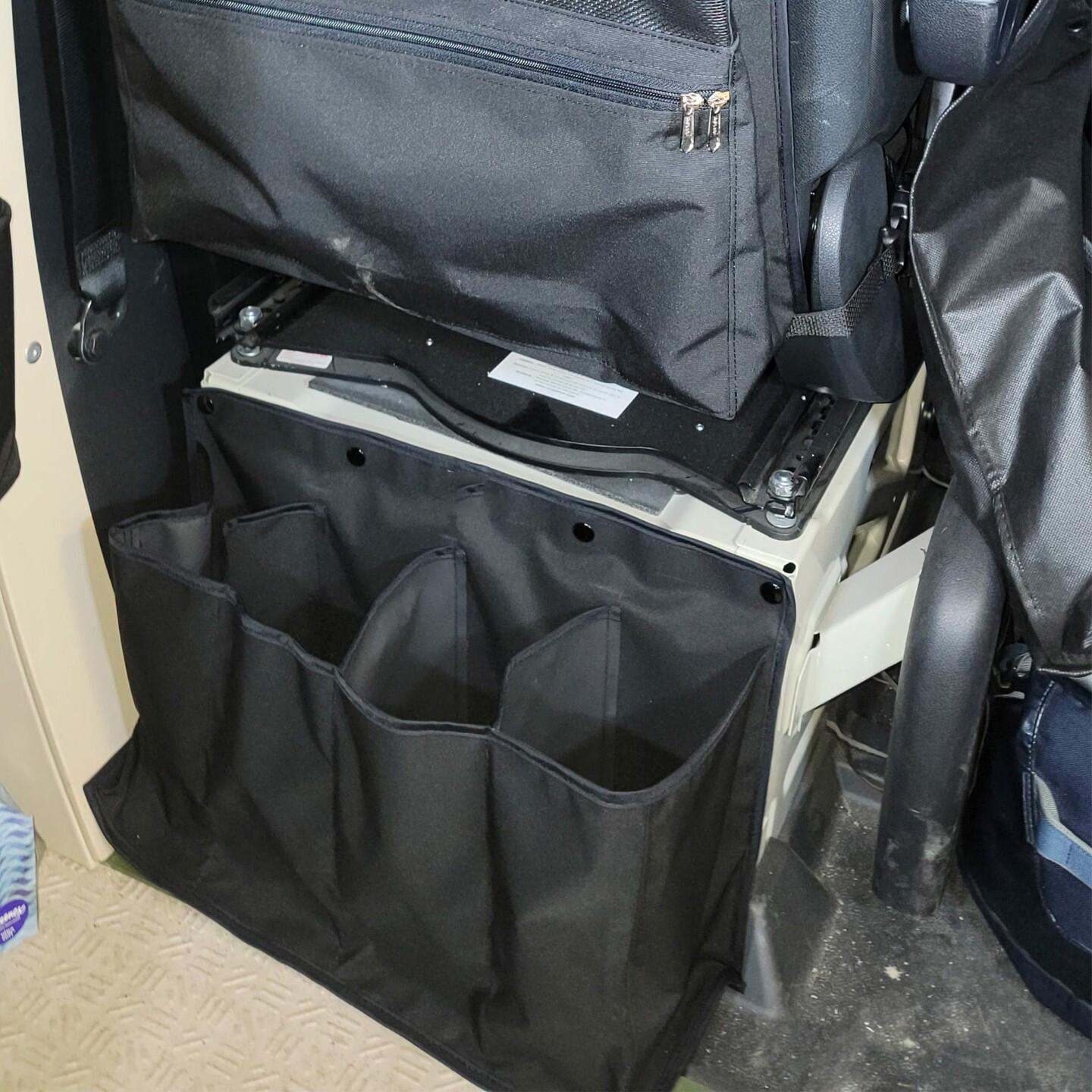 

Caravan Camper Van Shoe Storage 10-inch 4 Pockets Solution Motorhome Shoe Storage Bag Multi-Pocket RV Wall Mount 4 Pocket Bag
