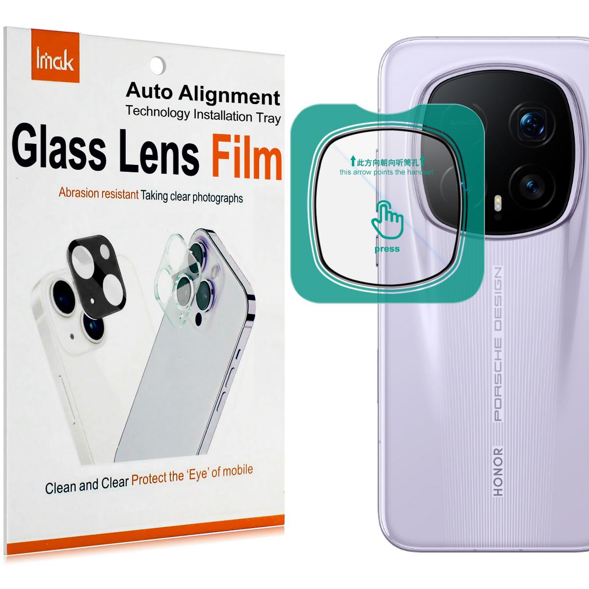 

For Honor Magic 8 RSR Porsche Design Glass IMAK High Definition Glass Lens Film Self-positioning Version Honor Magic 8 RSR