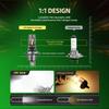 Car LED Headlight Bulbs H7 High Low Beam Mini Headlamp Plug &Play Lamp 120w Mini Wireless Car Headlight 6000K White 20000LM