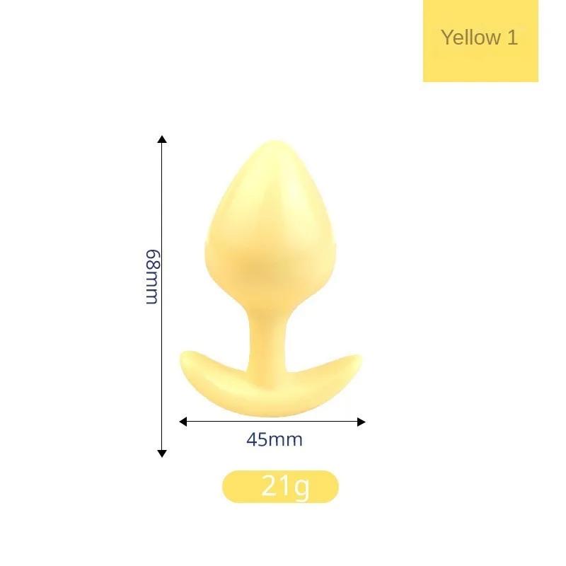 3pc/Set Silicone Butt Plug Ease-in -Anal Plugs Training Set Expandable Beginner Anales Beads Beginner Soft Silicone Anal Plugs