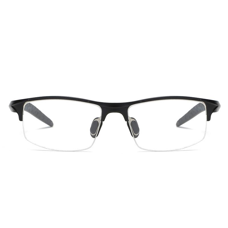 Sport Half Frame Square Prescription Glasses For The Nearsighted Aluminum Magnesium Myopia Spectacles Diopter 0 -0.5 -0.75 To -6