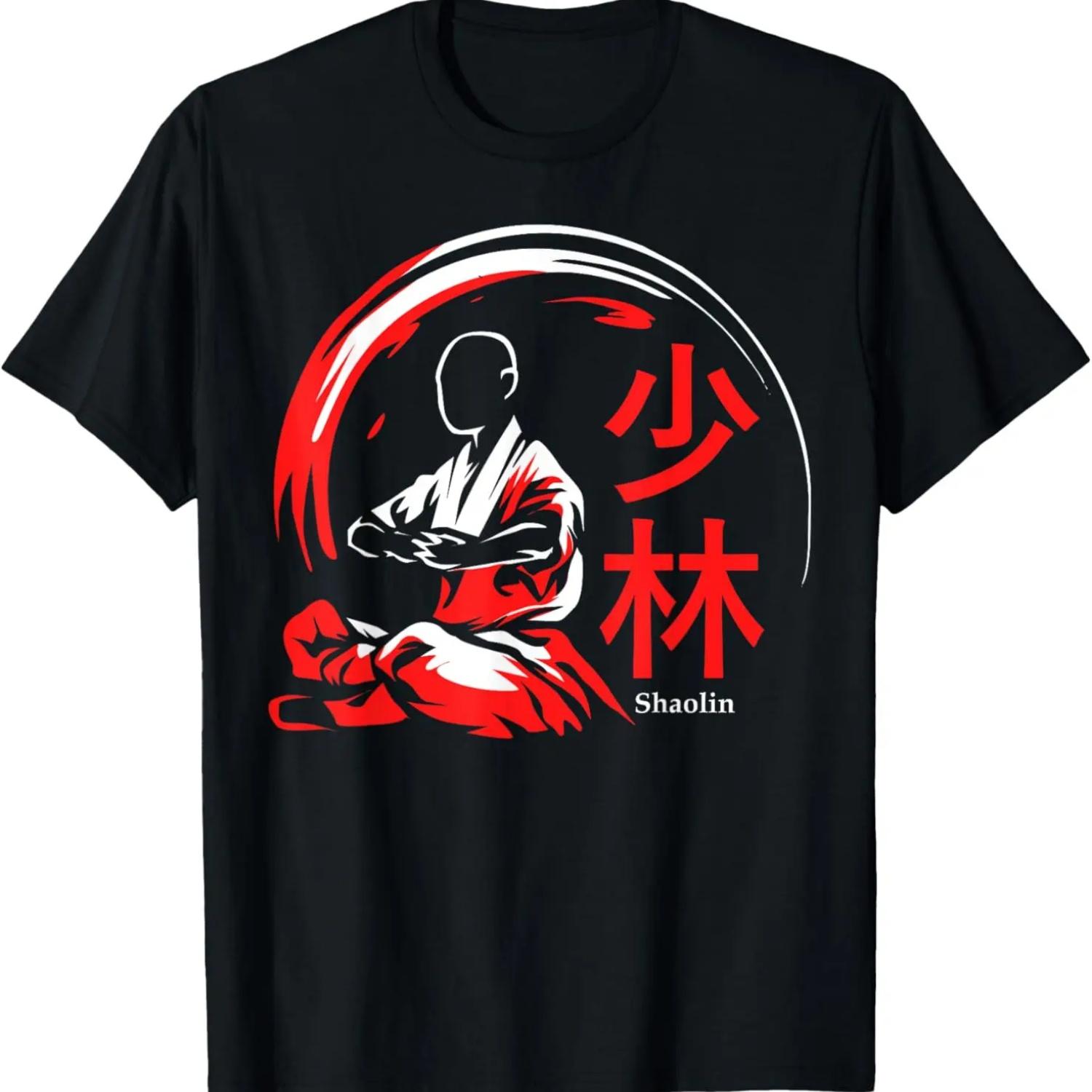 

Kung Fu Shaolin T-Shirt XXXXXL чорний