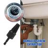 Heavy Duty Screw Removal Tool with Strong Torque for Efficient Extraction Compatible with Manual and Power Tools