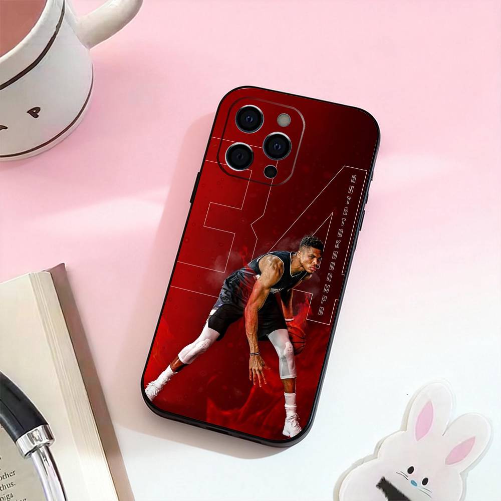 

Basketball Greek Freak G-Giannis Phone Case Silicone Soft For IPhone 17,16,15,14,13,12,11,XS,Plus Pro Max iPhone14