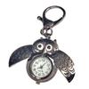 Vintage Eulenform Schlüsselanhänger Dekorative Taschenuhr Hosenanhänger Schmuckstück