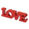 1Pc TEMU Hot Sale "LOVE" English Letters PVC Figurines Desktop Decoration Mini Party Ornament for Valentine's Day Wedding
