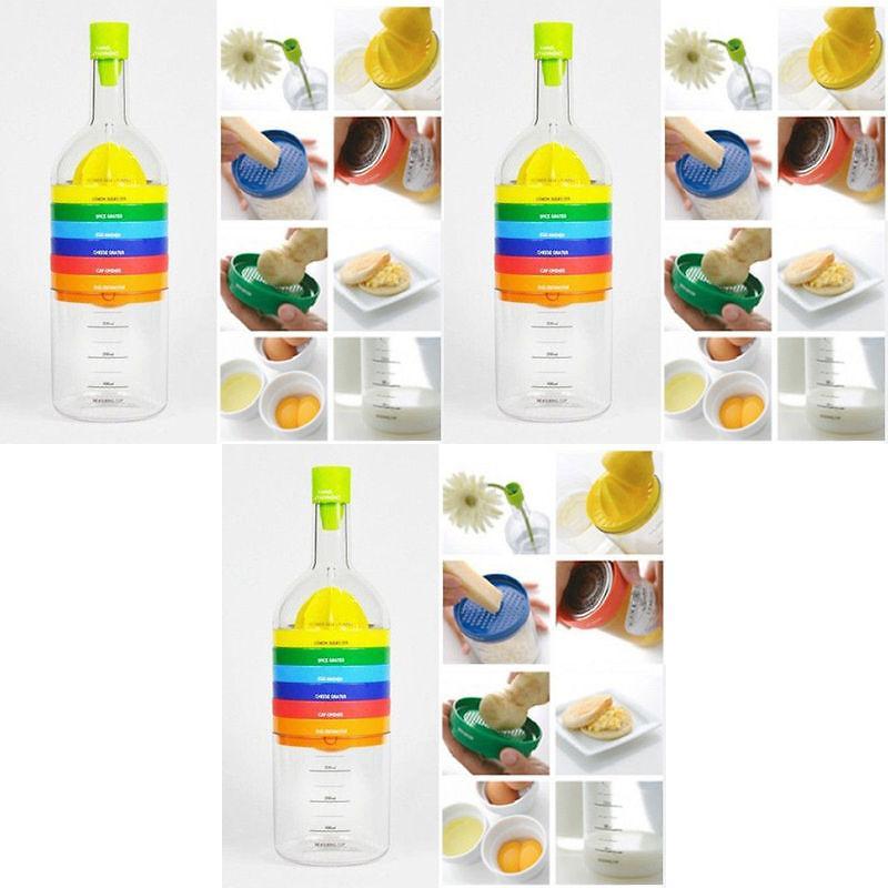 Multifunction 8 In 1 Kitchen Tools Slicer Grater Stylish Gadget For Effortless Cooking