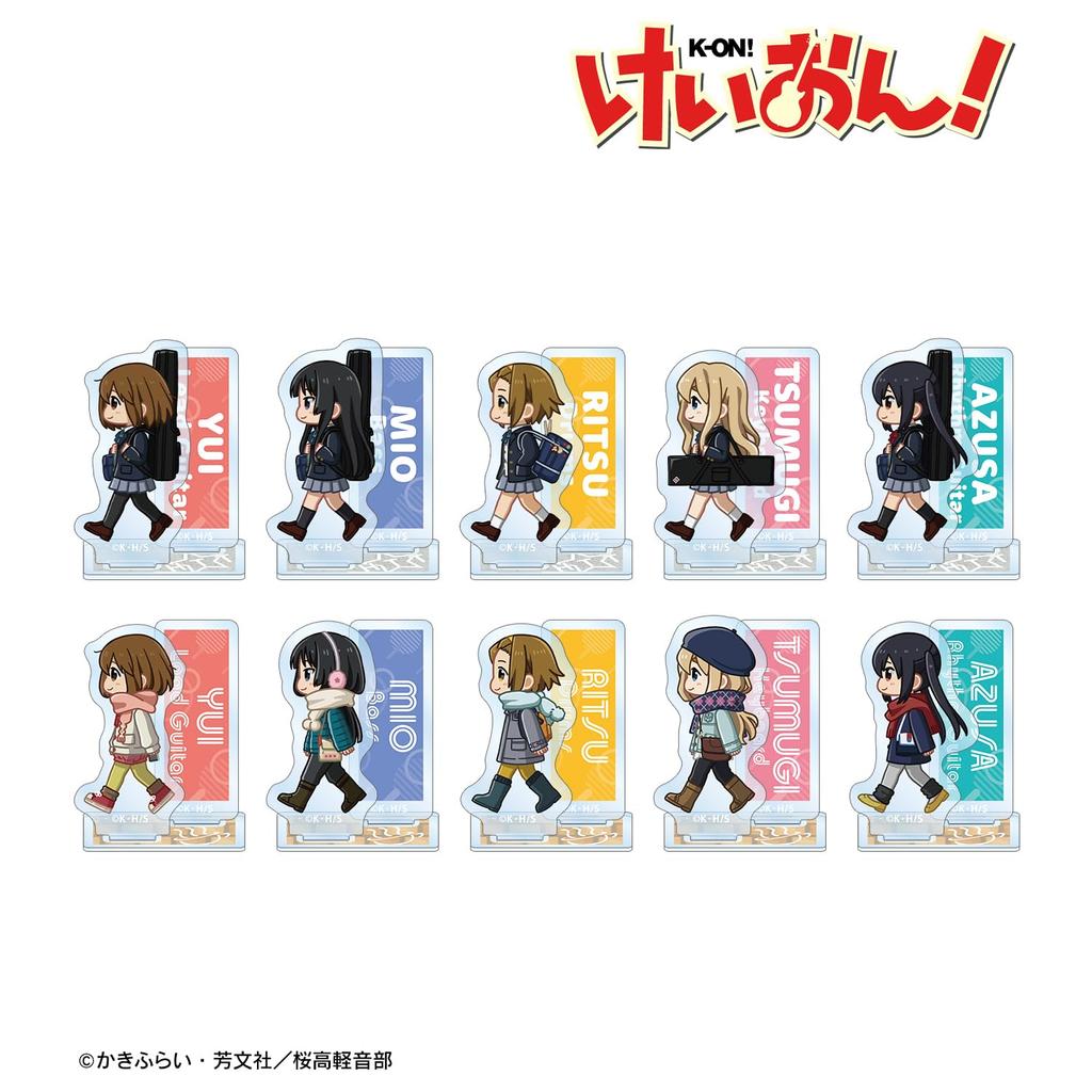 Trading Chibi Toko Acrylic Stand with Box of 10 K-ON! Parts,