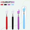2 Pcs Telescopic Teacher Pointer Stick, Retractable Finger Pointer for Classroom Teaching, Extendable Pointer for Kindergarten and Elementary