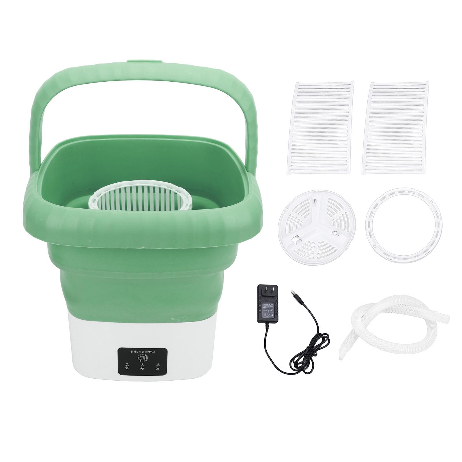 

Складна пральна машина 9 л Легка портативна міні-пралка для нижньої білизни, шкарпеток, дитячого одягу для