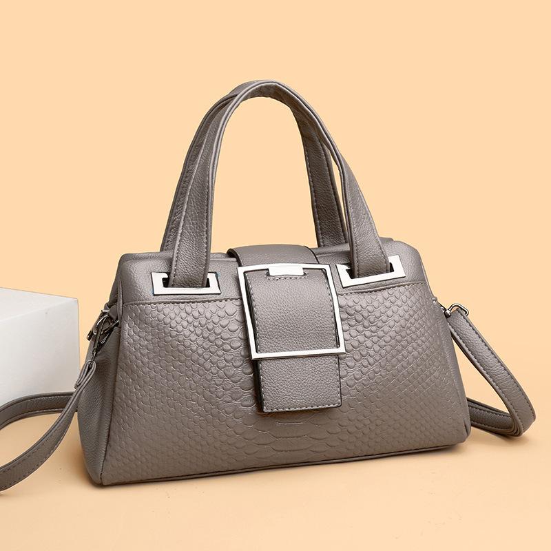 Fashionable and Elegant Women's Bag, Middle-aged Mother's Bag, Cross-body and Hand-held Women's Bag