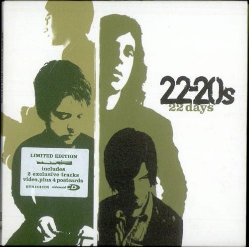 CD 22-20'S - 22 Days - HVN144CDS Heavenly 2004 UK Rock Used