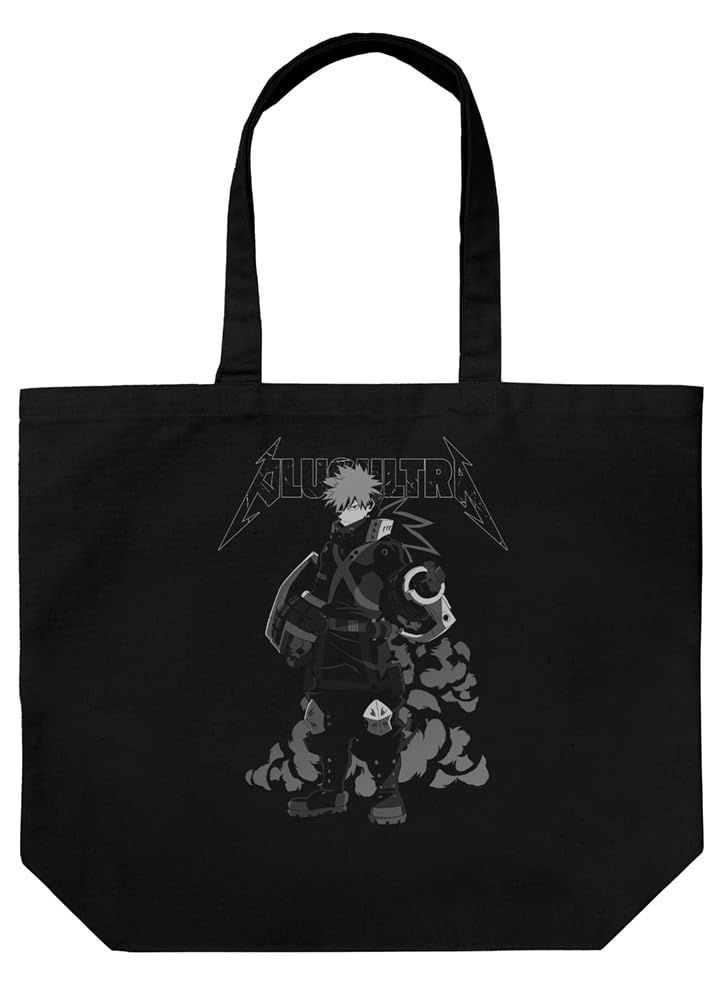 

COSPA TV Anime Hero Bakugo Katsuki Large Tote Bag BLACK [Official] My Academia