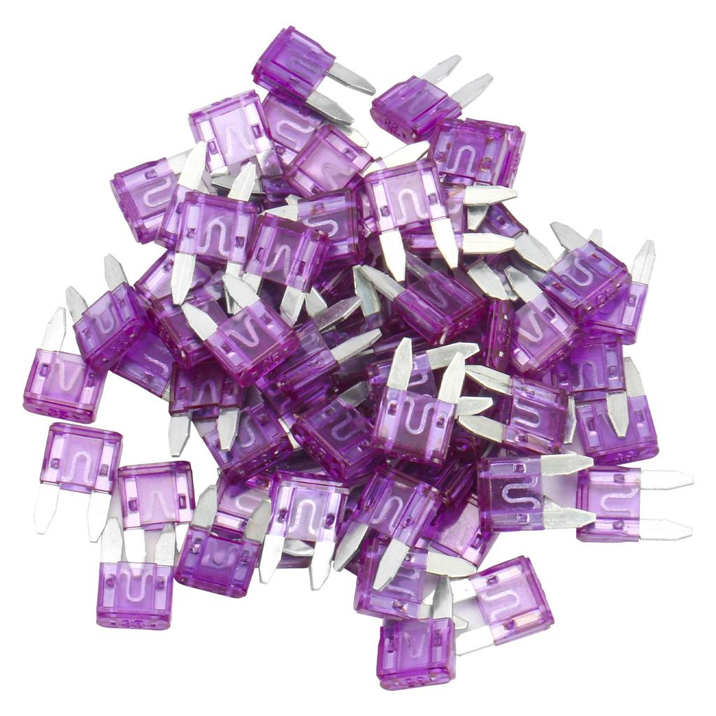 Heschen Mini Blade Fuse, Auto Assorted Car SUV Truck, Gray