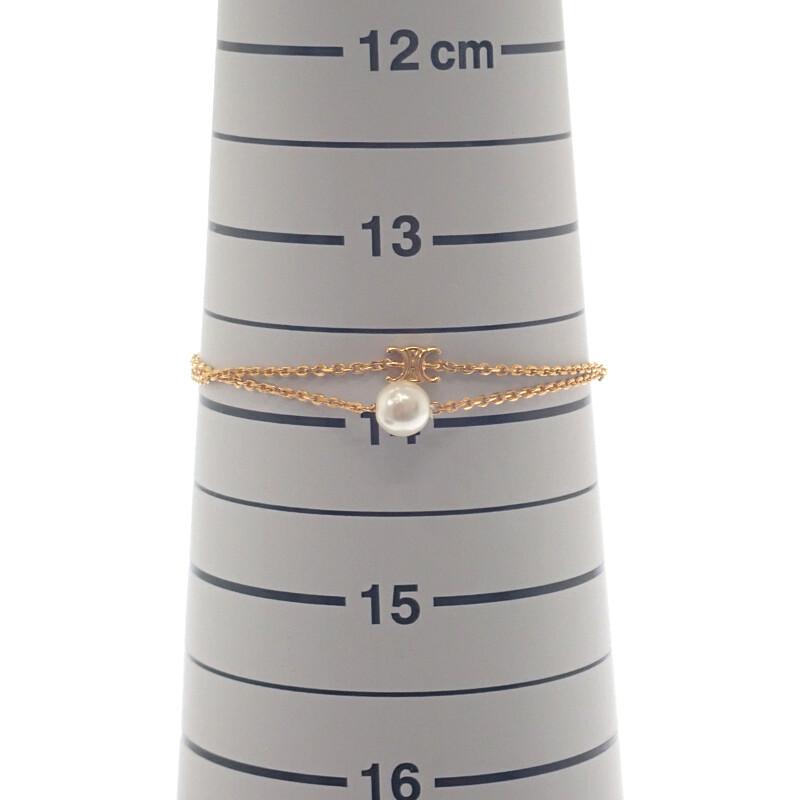 CELINE  461HA6PRB.01GI Bracelet gold/Ivory Metal Women