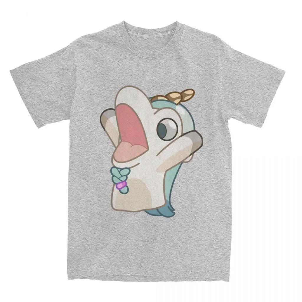 Unicorse Screaming T Shirt Summer Blueyed Anime Vintage T-Shirts Cotton Hip Hop Tee Shirt For Men Short Sleeve Casual Clothes