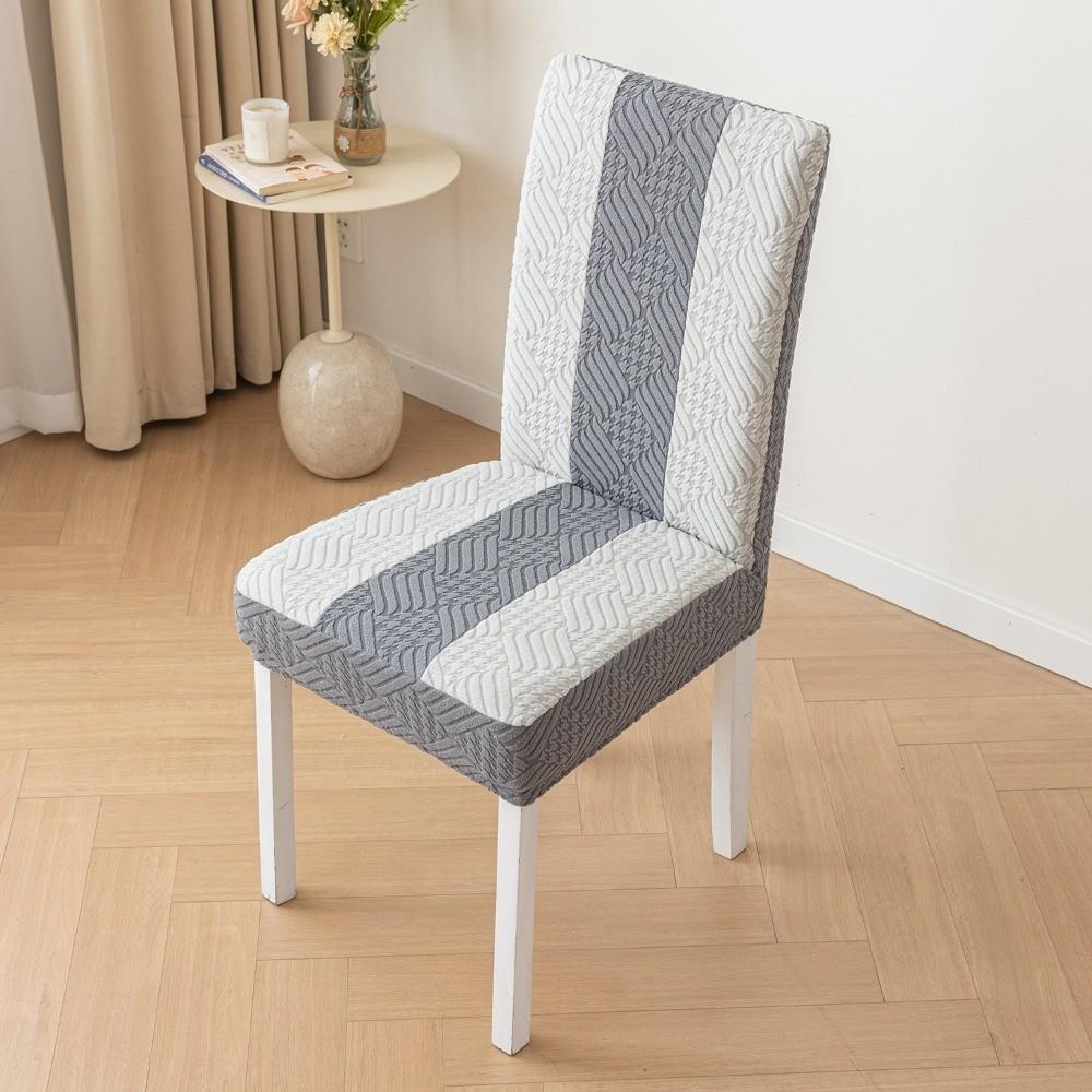 

Прочный жаккардовый чехол для стула, эластичный, пыленепроницаемый, подушка для стула, мягкий, моющийся, цветной чехол на сиденье