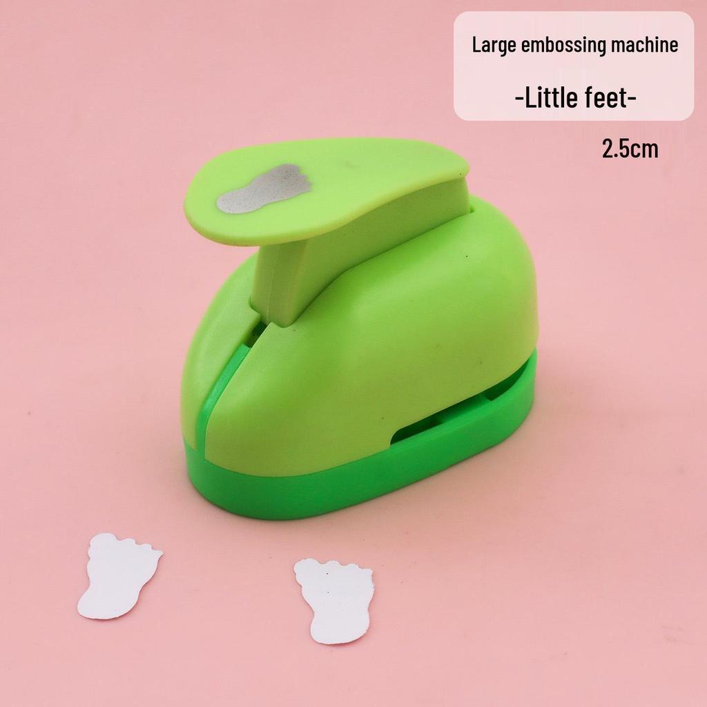 DIY Papierbastel-Prägemaschine für Kinder - Einfacher Blumenstanzer für pädagogische Aktivitäten im Kindergarten