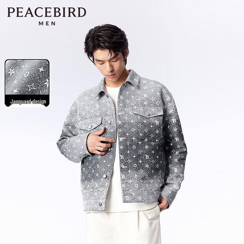 

Peacebird Men s Gradient Casual Jacket XXXL