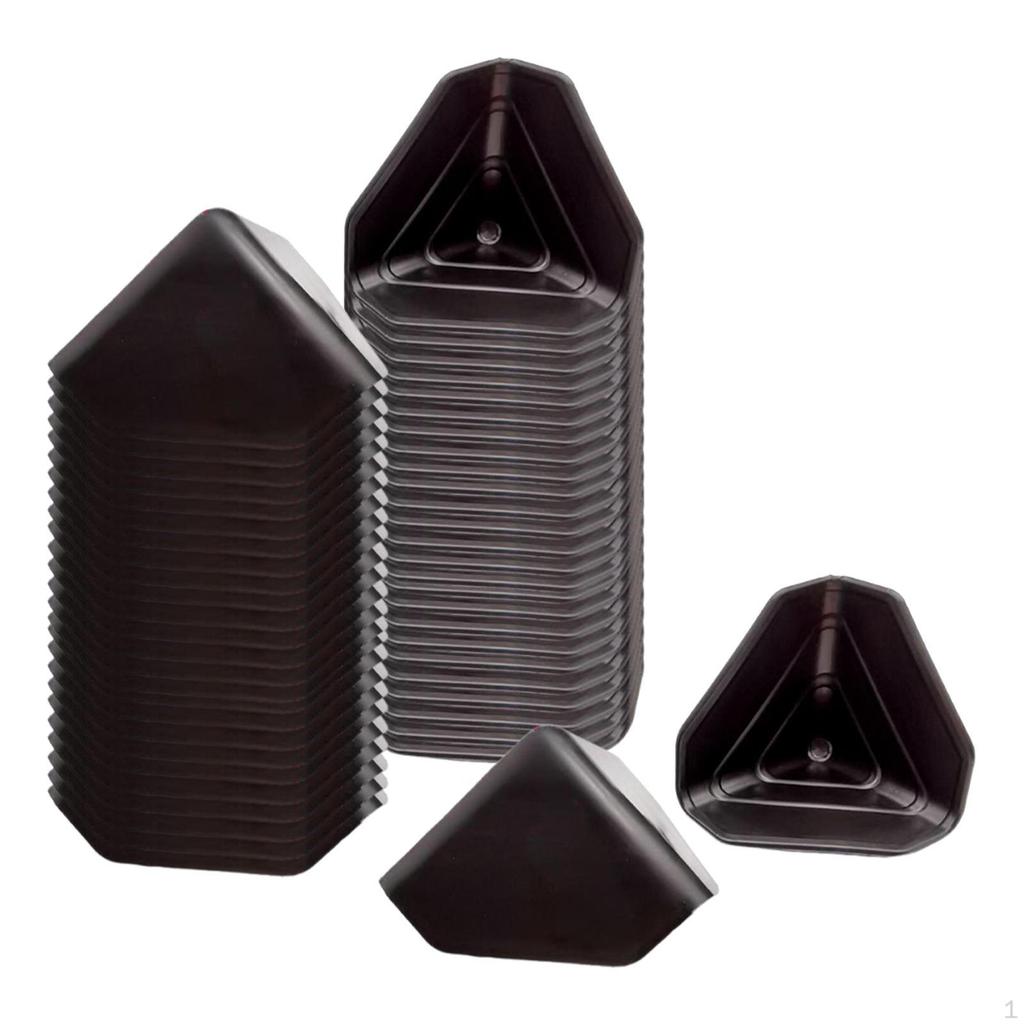 50 Stück Versandkarton Eckenschutz Schutzecken Schlanke Verpackungskante für Kartons,