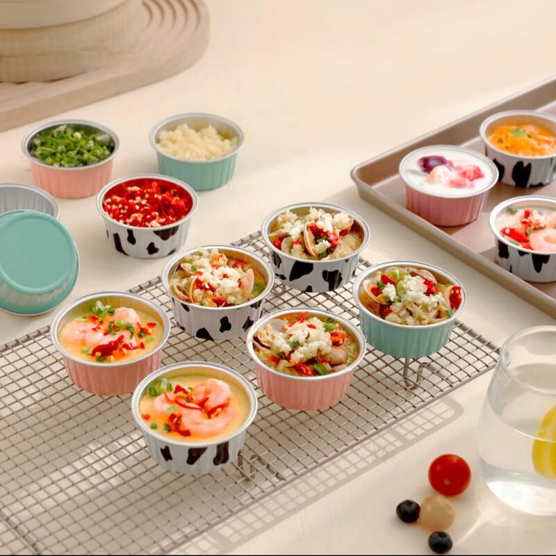 Colorful Aluminum Foil Baking & Pudding Cups