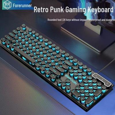 GX330 Retro Punk Wired Gaming Keyboard
