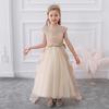 Kids' Formal Evening Dress with Train for Piano Performance or Catwalk