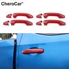 Exterior Door Handle Decor Cover Trim For Chevy Silverado/Sierra +/Suburban