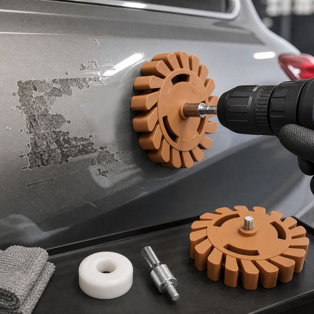 Rubber Eraser Wheel Decal Eraser Wheel Soft Wheel Sticker Remover Wheel Paint Repair