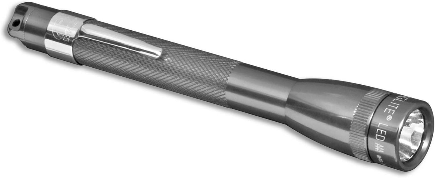 

Penlight Mini Maglite 2AAA LED SP32096 Gray MAG-LITE (2 AAA) сірий колір
