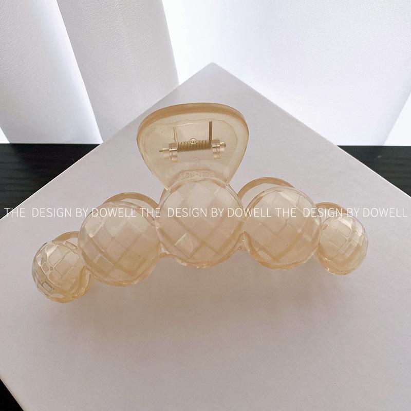 

Elegant 13 Cm Hair Claw Clip In Gorgeous Shades For Effortlessly Hairdos Stylish Champagne12.7cm