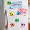3D Stereo Big-Eyed Frog Magnetic Fridge Sticker - Cute and Creative Decor
