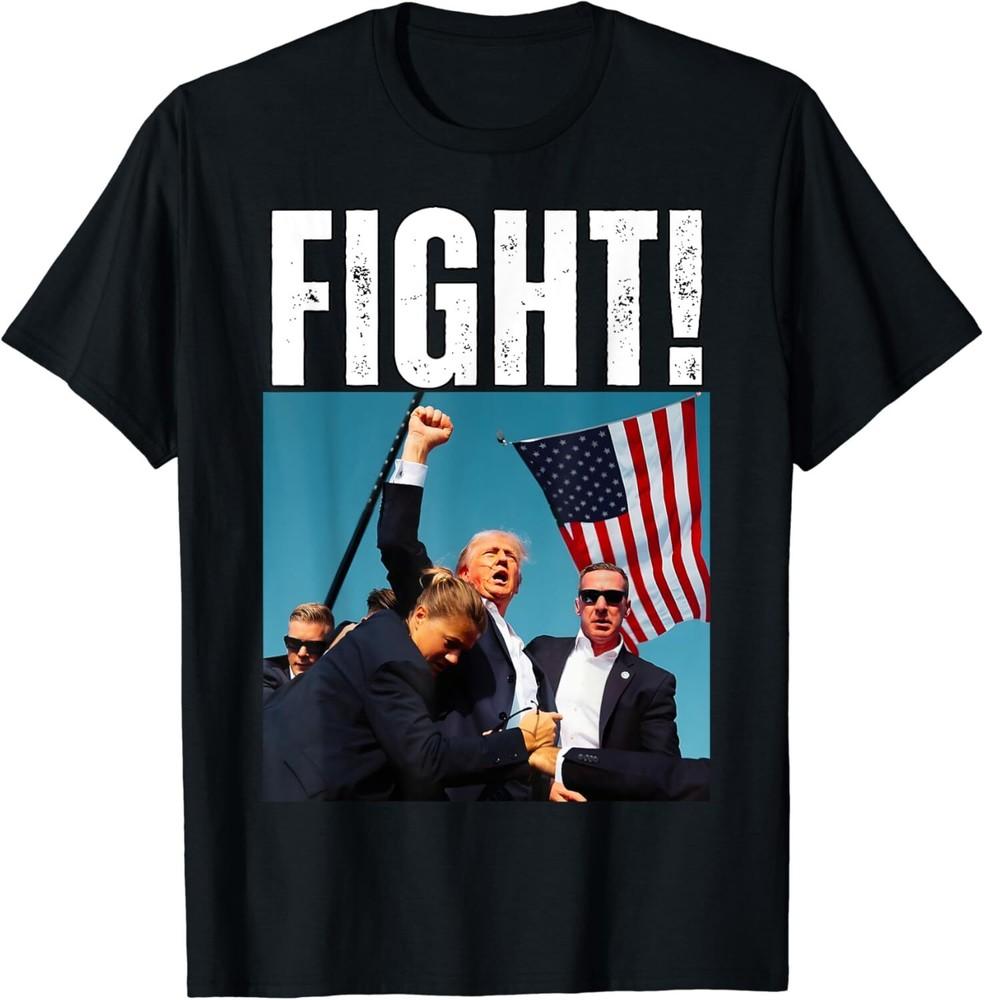 Donald Trump Fight Fist 2024 Unisex T-Shirt Unisex T-Shirt XXXL