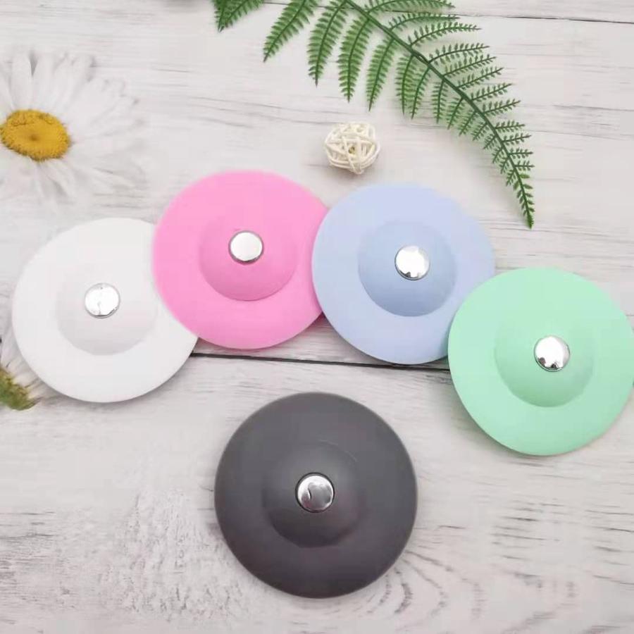 5 Pcs Flying Saucer Style Strainer Drain Cover for Sink, Washbasin Stopper, Dishwasher Drain Plug, Bathroom Sewerage Anti-odor Cover