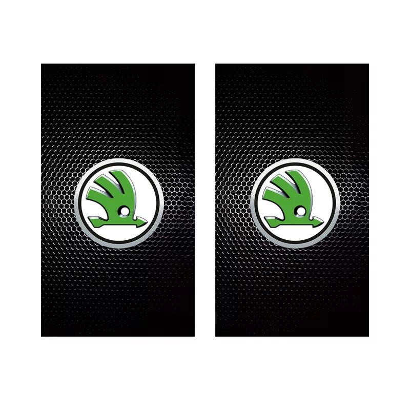For Skoda Rapid Octavia Yeti Kodiaq Karoq Fabia Superb ZB36 VRS KAMIQ Scala Citigo Car B-pillar Decals Center Column Protective Film