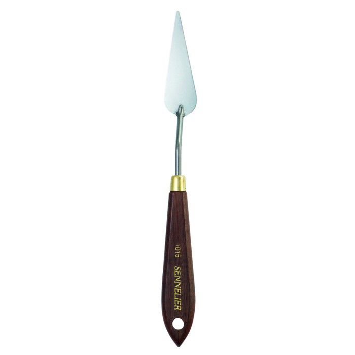 Painting Knife - Sennelier - No. 1015 - Wooden Handle - Steel Blade