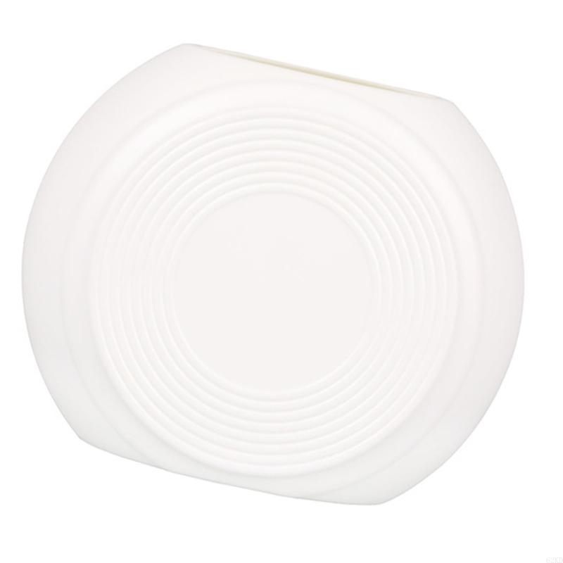 62KD Wide Mouth Plastic Vases for Tiny Flower Home Living Room Desktop Decoration