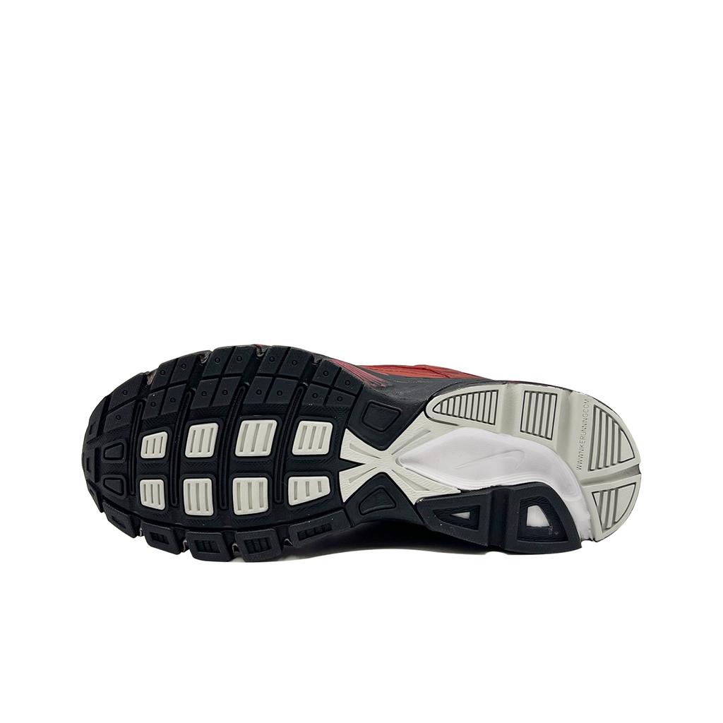 Nike Initiator Cushioning Abrasion Resistant Slip Resistant Low Top Casual Running Shoes Unisex Black Red 394055-100(Team1383-)